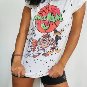 Space Jam T Shirt Size S 100% Cotton